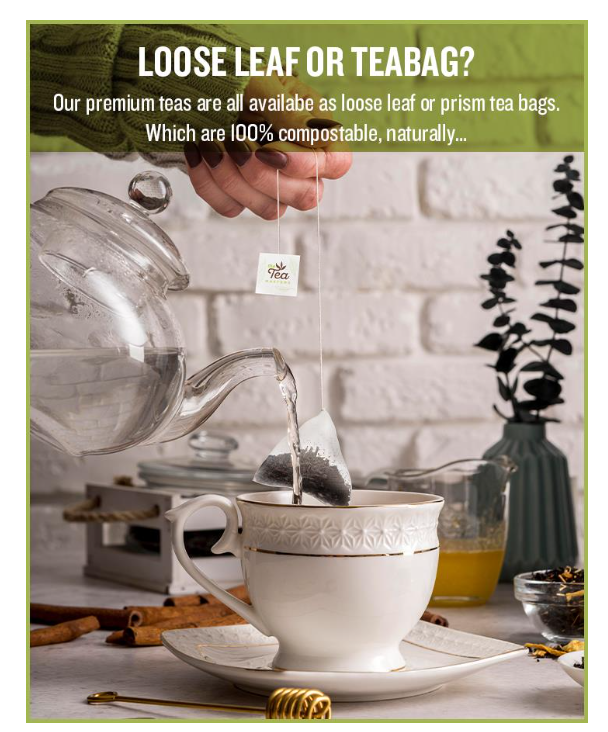 Tea Masters  - Decaf English Breakfast Loose Leaf Tea - Fannings photo 4