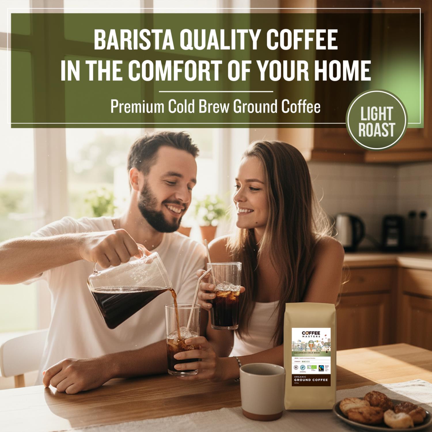 Coffee Masters - Colombian Cold Brew Ground Coffee photo 5