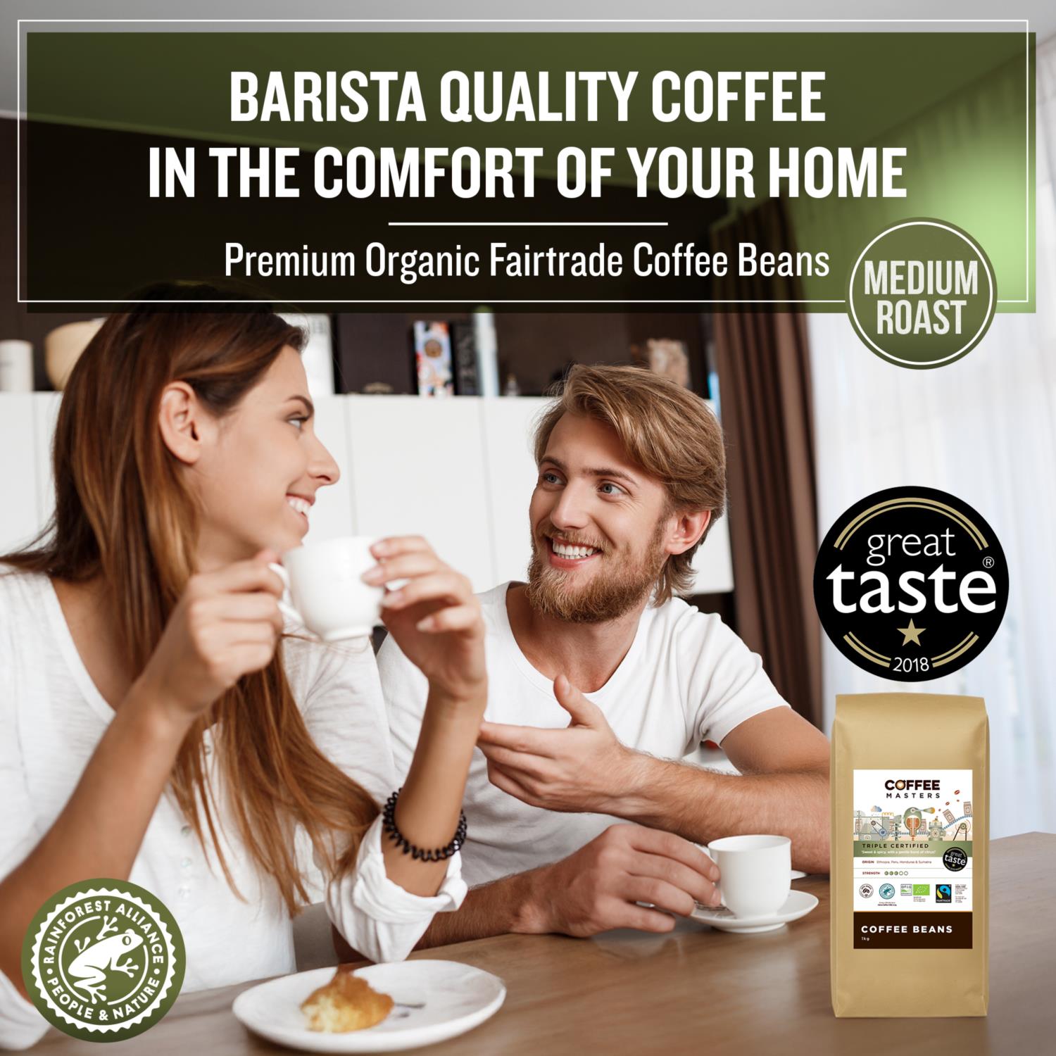 Coffee Masters - Triple Certified Organic Blend Beans photo 4