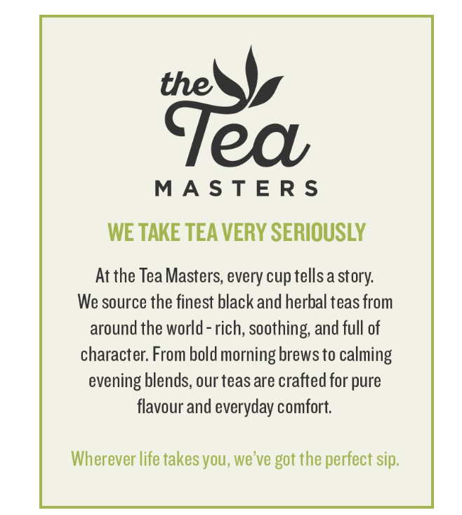 Tea Masters Prism Teabags - Earl Grey photo 3