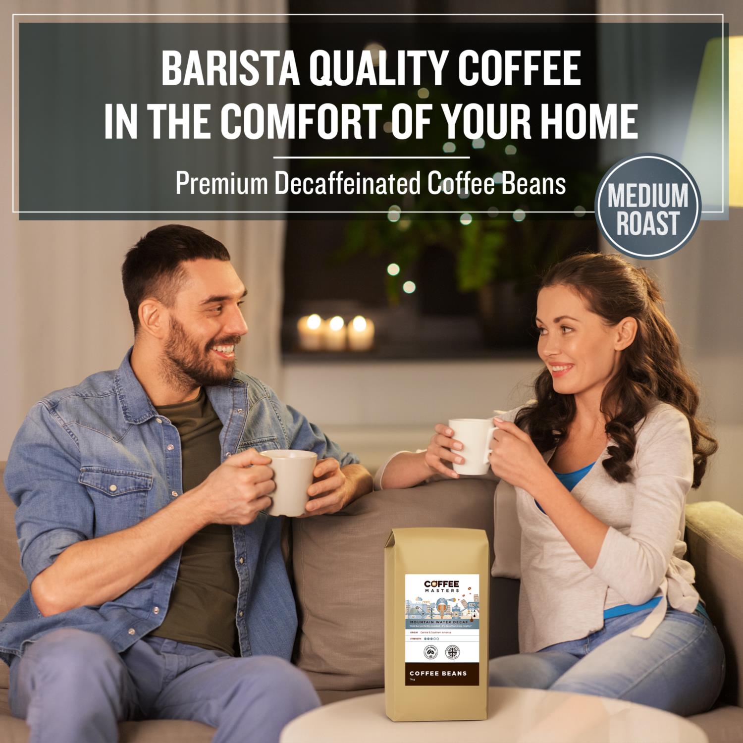 Coffee Masters - Mountain Water Decaf Beans photo 5