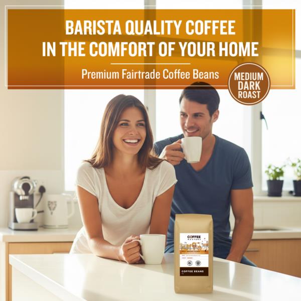 Coffee Masters - Full Bodied Blend Fairtrade Beans photo 5