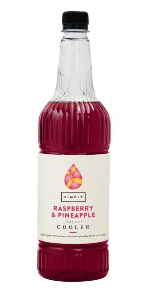 Simply Cooler Syrup - Raspberry and Pineapple