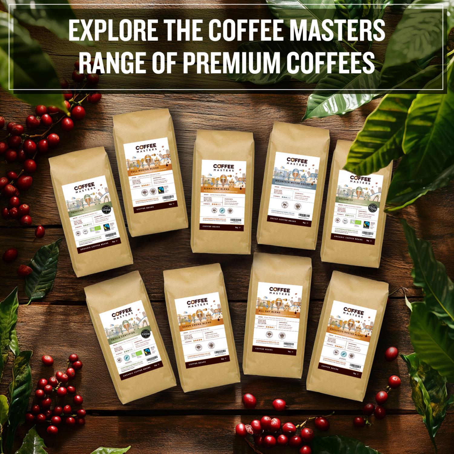 Coffee Masters - Triple Certified Organic Blend Beans photo 8