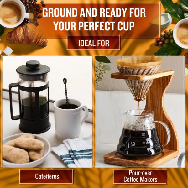 Coffee Masters - Exclusive Master Blend - Cafetiere Ground Coffee photo 2
