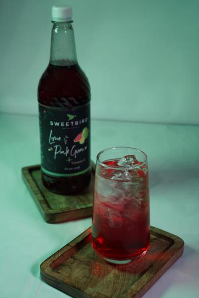 Sweetbird Syrup - Lime and Pink Guava Vitamin C photo 2