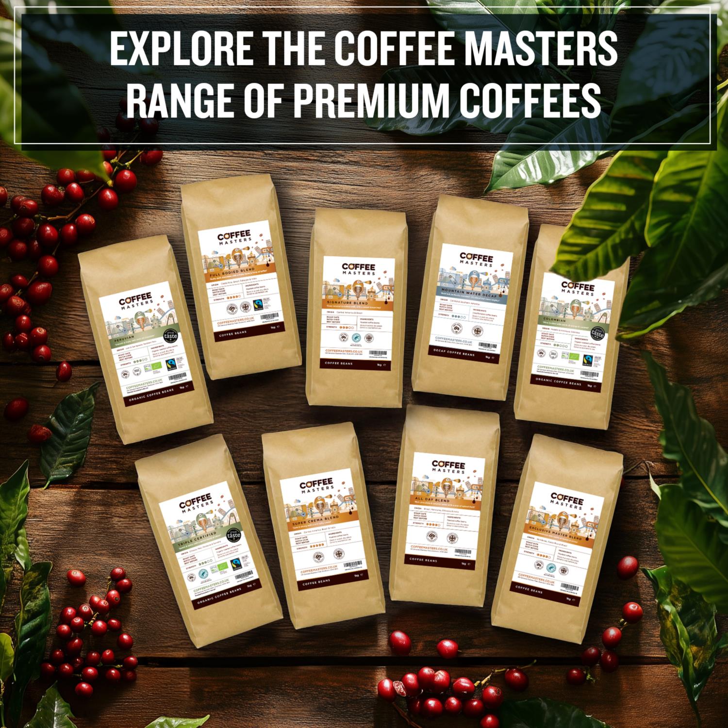 Coffee Masters - Mountain Water Decaf Beans photo 4