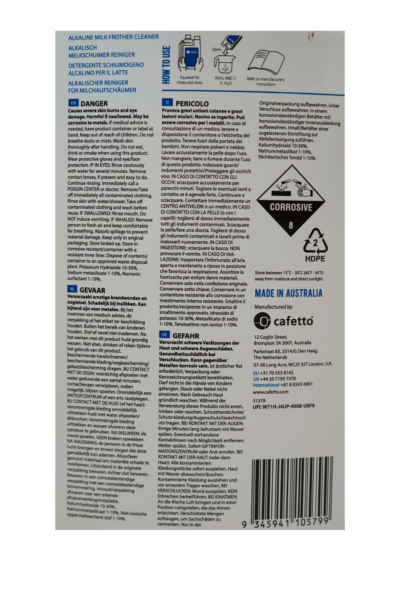Milkblock 1 Cleaner for Magrini Milkbase photo 3