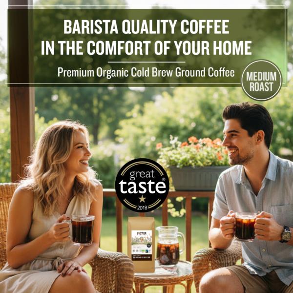 Coffee Masters - Peruvian Organic Cold Brew Ground Coffee photo 6