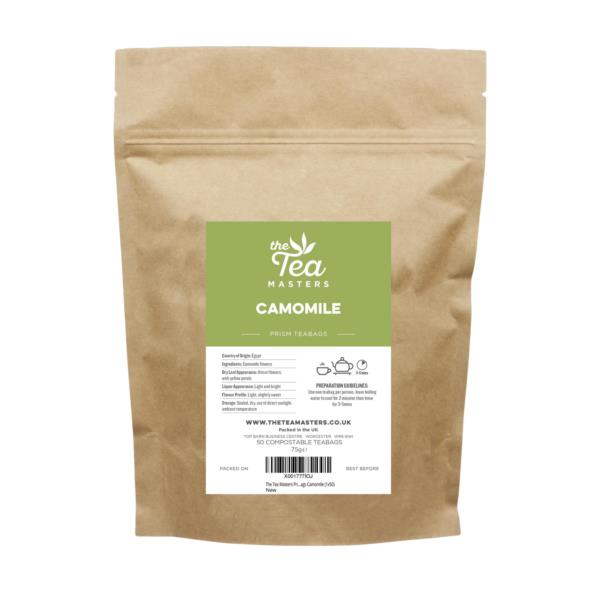 The Tea Masters Prism Teabags - Camomile (1x50)