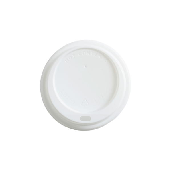 Disposable White Sip Lids 12oz - 20oz