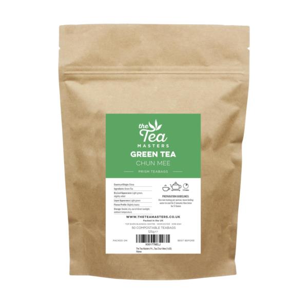 The Tea Masters Prism Teabags - Green Tea - Chun Mee (1x50)