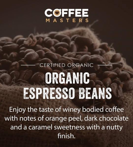 Coffee Masters - Colombian Organic Fairtrade Coffee Beans (2x1kg) photo 4