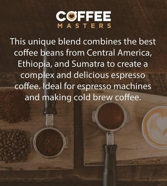 Coffee Masters - Triple Certified Organic Blend Coffee Beans (4x1kg) photo 8