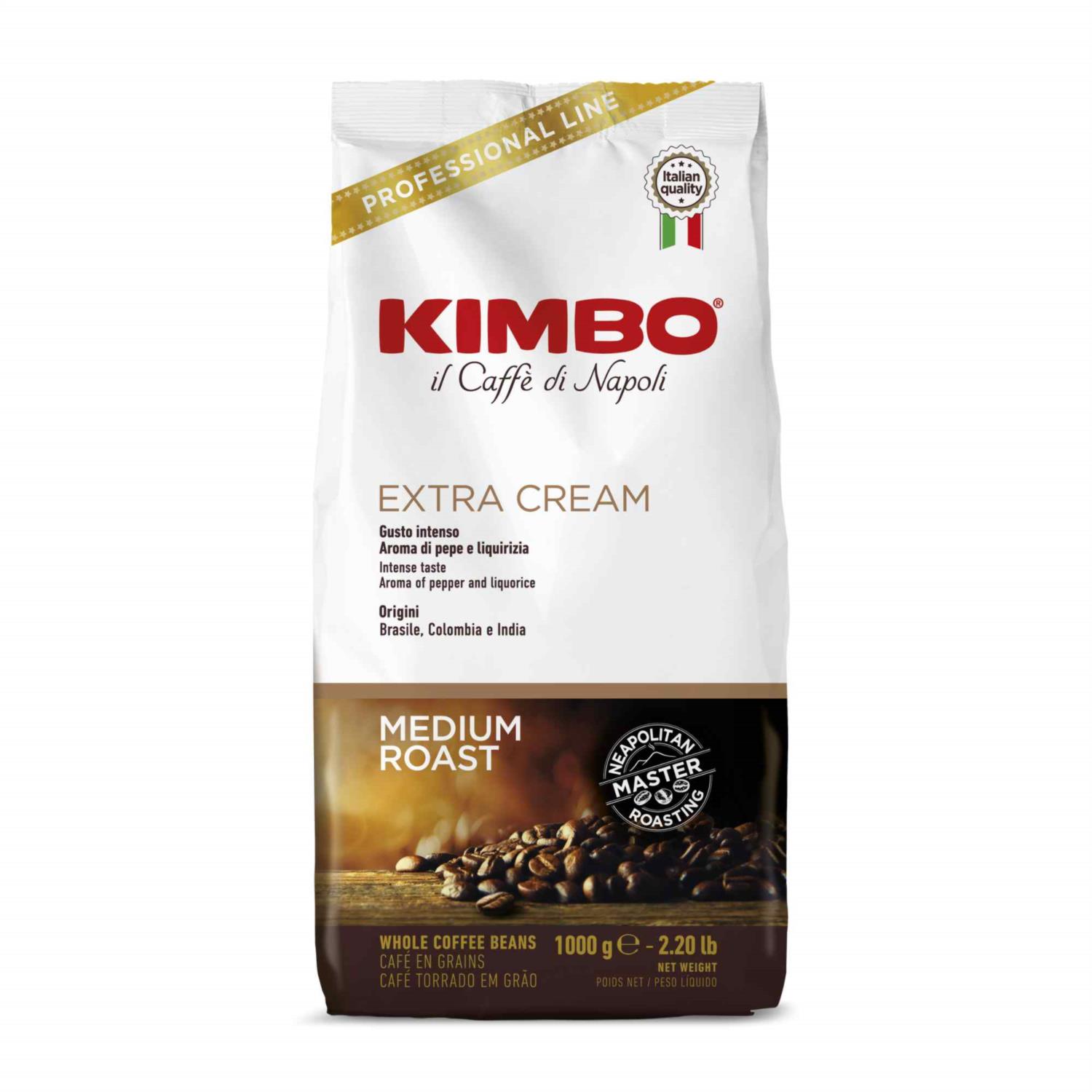 Kimbo Extra Cream - Premium Italian Espresso Beans photo 2
