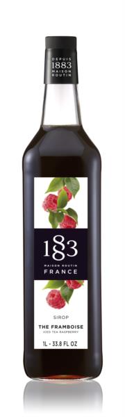 1883 Syrup - Iced tea - Raspberry (1x1L) photo 1