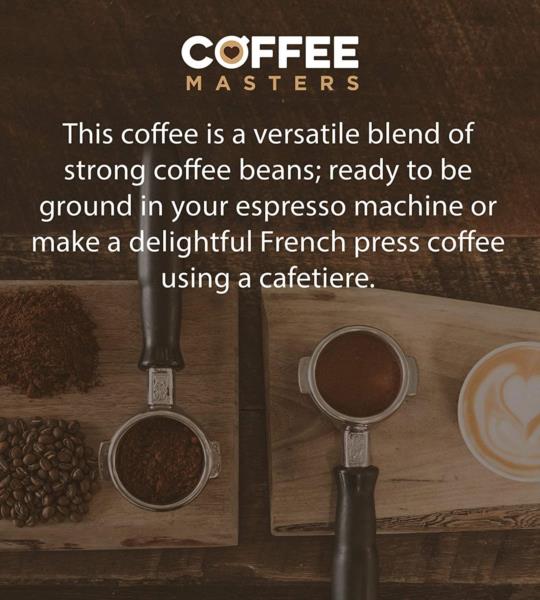 Coffee Masters - Triple Certified Organic Blend Coffee Beans (2x1kg) photo 4