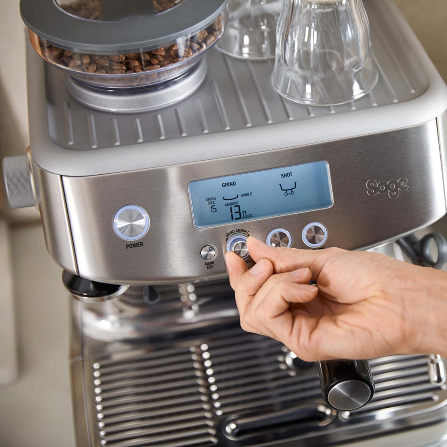 Sage The Barista Pro™ Espresso Coffee Machine - Stainless Steel photo 2