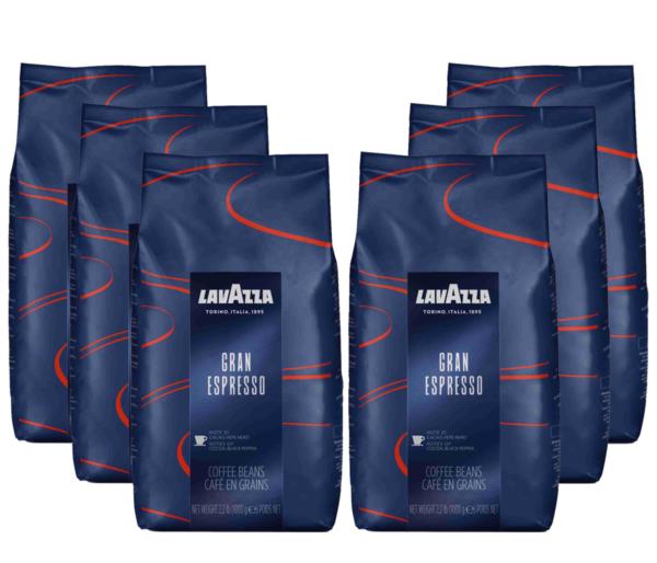Lavazza Gran Espresso Coffee Beans (6x1kg)